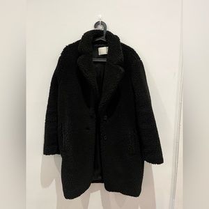 Black Teddy Coat